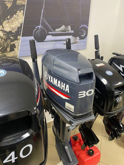 купить 2х-тактный лодочный мотор YAMAHA 30HMHS в Москве - фото 