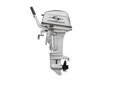 купить 2х-тактный лодочный мотор SHARMAX SM9.9HS Pro в Москве - фото 