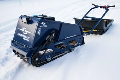 купить Мотобуксировщик SHARMAX S380 1250 HP6.5 Ultra (2024) в Москве - фото 