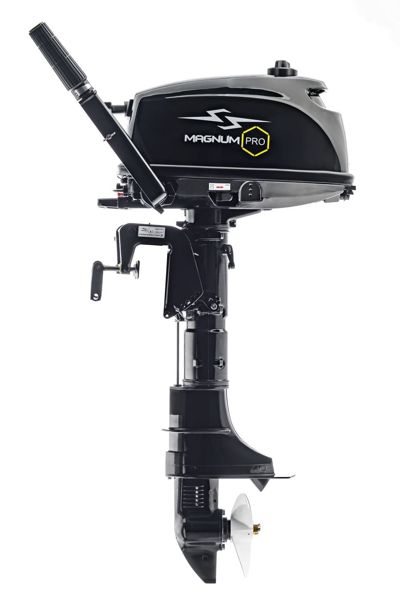 купить 2х-тактный лодочный мотор MAGNUM PRO SM5HS в Москве - фото 