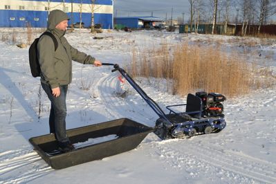 купить Мотобуксировщик БАРС Следопыт F15DSE в Москве - фото 