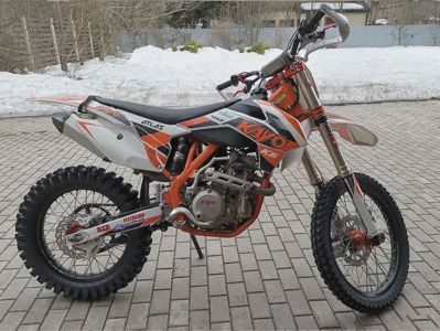 купить Мотоцикл KAYO K6-R 250 ENDURO Б/У в Москве - фото 