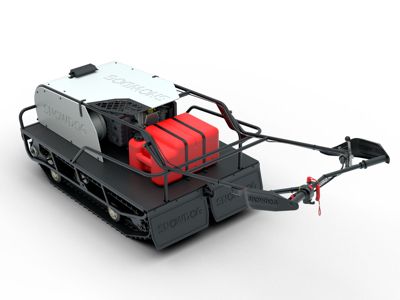 купить Мотобуксировщик BALTMOTORS Snowdog Twin track Z620 в Москве - фото 