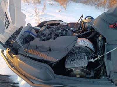 купить Снегоход Стэлс VIKING V800 CVTech (канадский вариатор) 2.0 SWT Beaver (с увеличенным грунтозацепом) Б/У в Москве - фото 