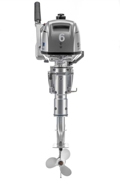 купить 2х-тактный лодочный мотор SHARMAX SM6HS (2024) в Москве - фото 