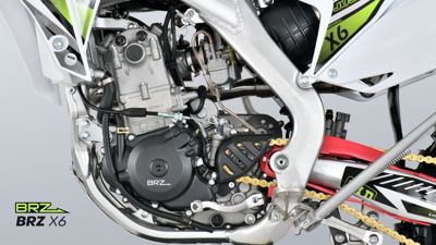 купить Мотоцикл кроссовый эндуро BRZ X6A 250cc 21/18 в Москве - фото 