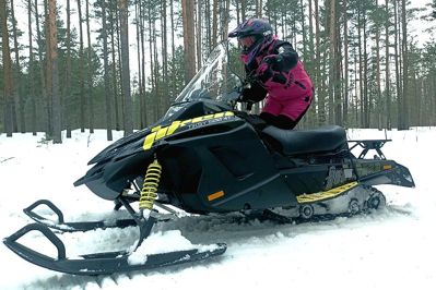 купить Снегоход РУССКАЯ МЕХАНИКА Tiksy 500 4Т в Москве - фото 
