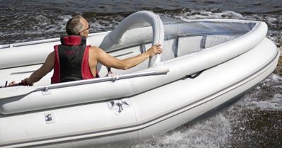 купить Лодка ПВХ BADGER Air Line 420 2017 (НДНД) в Москве - фото 