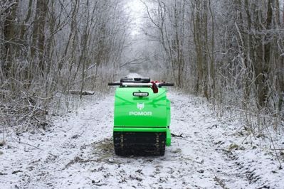 купить Мотобуксировщик POMOR X-500 9 л.с. в Москве - фото 