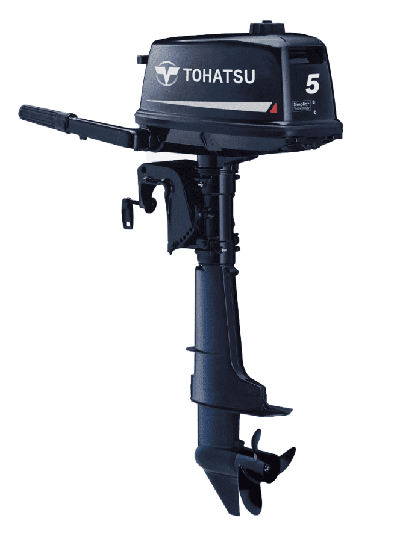 купить 2х-тактный лодочный мотор TOHATSU M 5 BD S в Москве - фото 