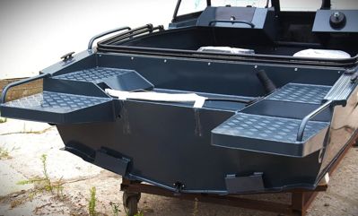 купить Катер-лодка алюминиевая ALUTON 430Fish в Москве - фото 