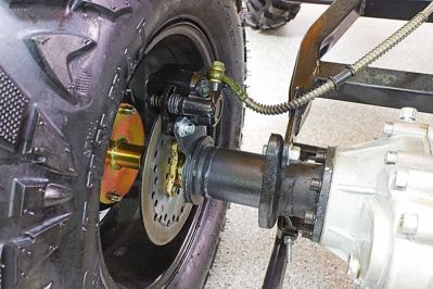 купить Электроквадроцикл GREENCAMEL Сахара A3400 4x4 в Москве - фото 