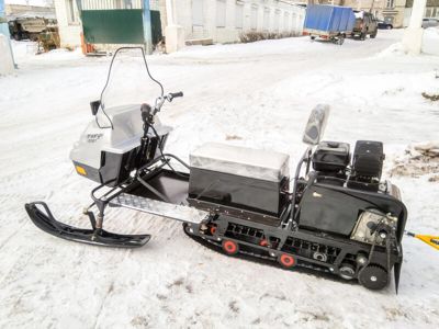 купить Мотобуксировщик РАЗГУЛЯЙ-15 Стандарт с лыжным модулем в Москве - фото 