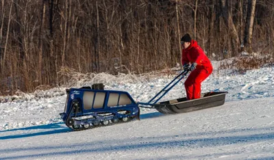купить Мотобуксировщик SHARMAX SER500 1700 HP18 Ultra в Москве - фото 