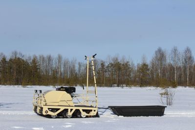 купить Мотобуксировщик POMOR X2 K-15 С реверс-редуктором в Москве - фото 