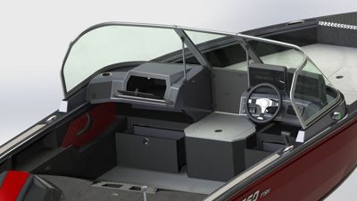 купить Катер-лодка алюминиевая ALBAKORE 560 Fish в Москве - фото 