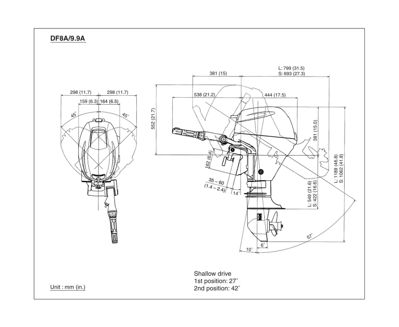 купить 4х-тактный лодочный мотор SUZUKI DF9.9AS в Москве - фото 