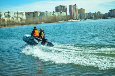 купить Лодка РИБ АЭРО ПОБЕДА 330 в Москве - фото 