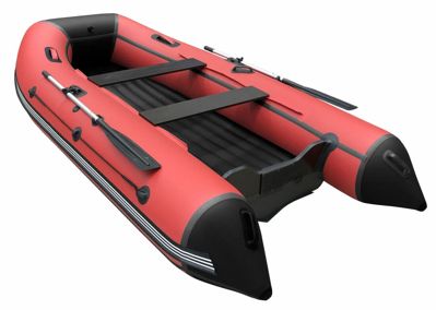 купить Лодка ПВХ ORCA 380 НДНД красный/черный в Москве - фото 