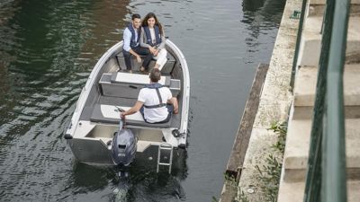 купить 4х-тактный лодочный мотор YAMAHA F25GMHS в Москве - фото 