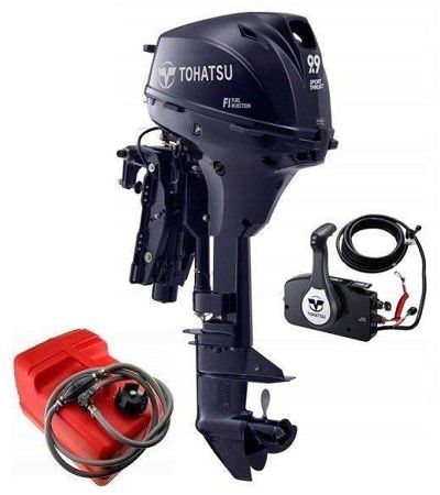 купить 4х-тактный лодочный мотор TOHATSU MFS 9.9 EPS в Москве - фото 