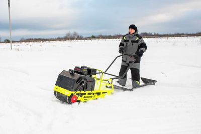 купить Мотобуксировщик БУРЛАК М2 Хозяин-2 15 л.с. в Москве - фото 