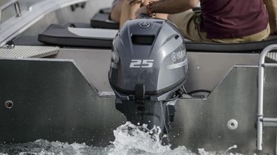 купить 4х-тактный лодочный мотор YAMAHA F25GMHS в Москве - фото 