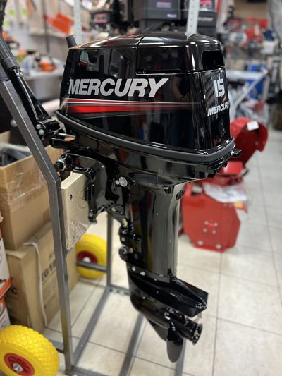 купить 2х-тактный лодочный мотор MERCURY ME 15 MH 294CC (TMC)Б/У в Москве - фото 