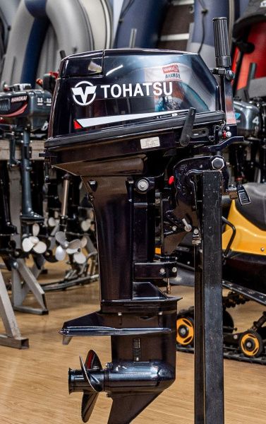 2х-тактный лодочный мотор TOHATSU M 9.9 D2 S Б/У в Москве