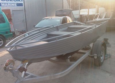 купить Алюминиевая лодка РУСБОТ?36 в Москве - фото 