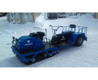 купить Мотобуксировщик POMOR М-600/650 К15 в Москве - фото 