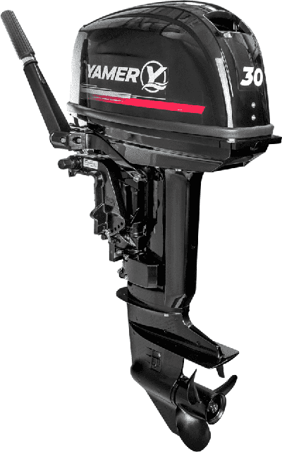 купить 2х-тактный лодочный мотор YAMER 30 FHS в Москве - фото 