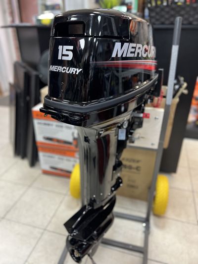 купить 2х-тактный лодочный мотор MERCURY ME 15 MH 294CC (TMC)Б/У в Москве - фото 