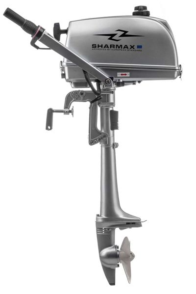 купить 2х-тактный лодочный мотор SHARMAX SM3.5HS (2024) в Москве - фото 