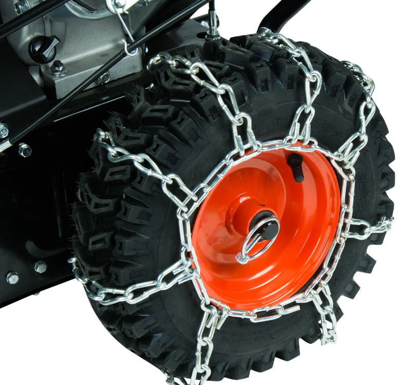 цепи на колеса снегоуборщика