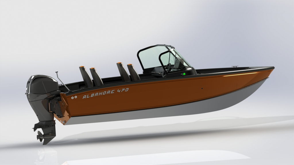 Albakore 470 fish Lite 