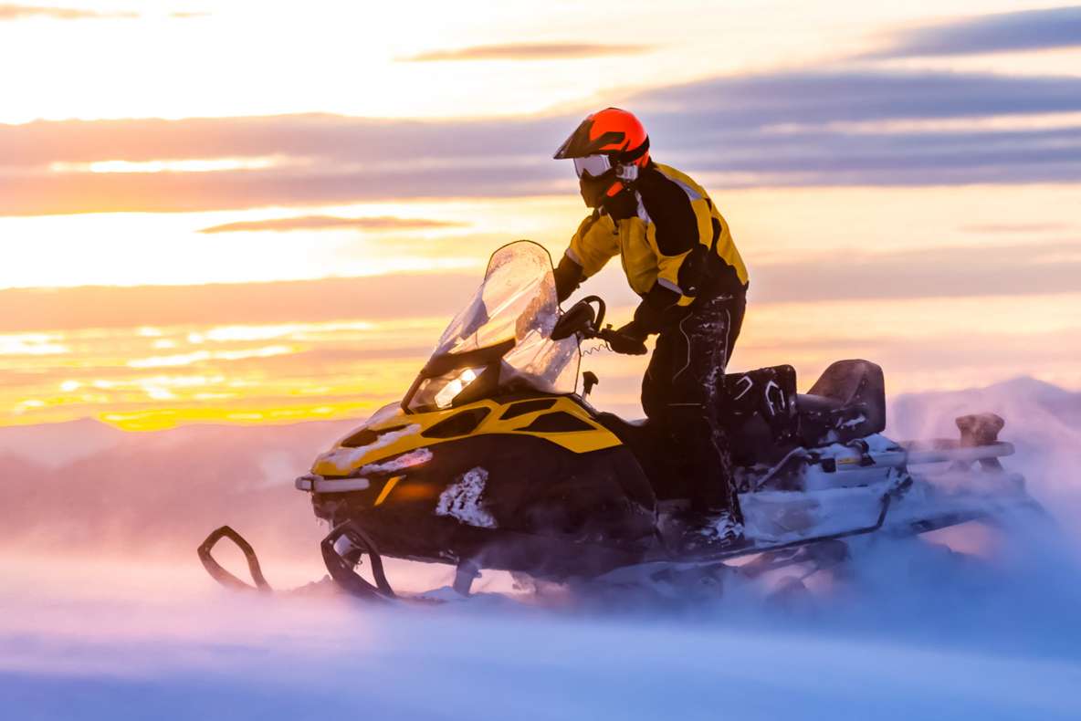 По какому маршруту кататься на снегоходе